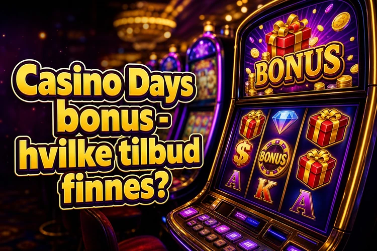 Casino Days bonus - hvilke tilbud finnes?