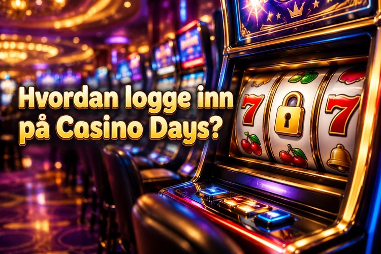 Hvordan logge inn på Casino Days?