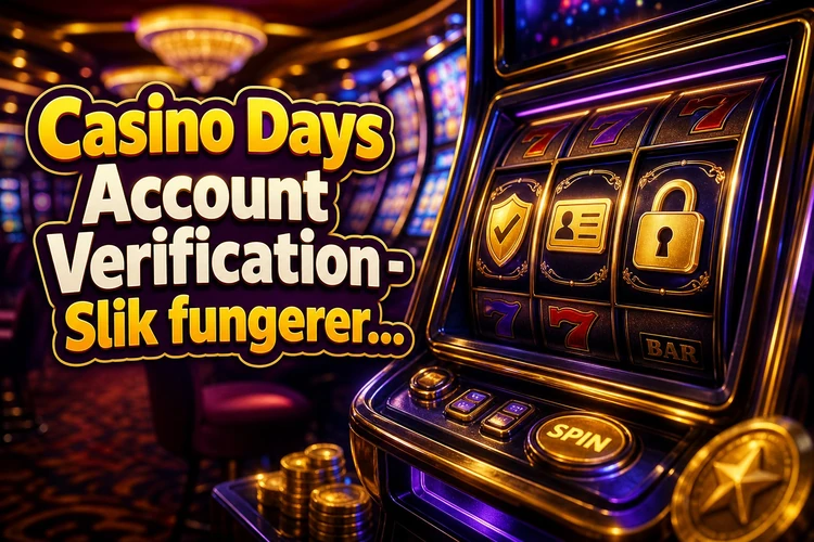 Casino Days Account Verification - Slik fungerer identitetskontroll
