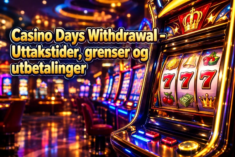 Casino Days Withdrawal - Uttakstider, grenser og utbetalinger