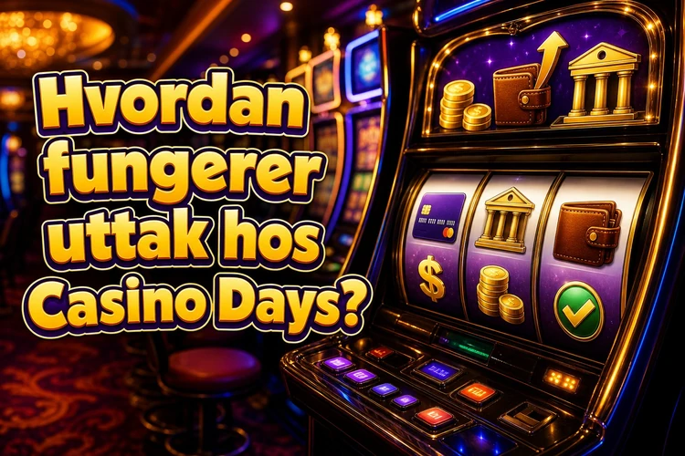 Hvordan fungerer uttak hos Casino Days?